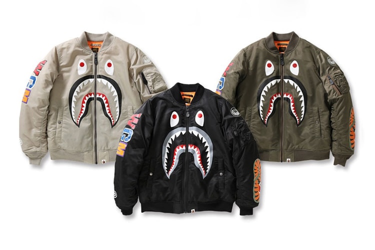 A BATHING APE®「SHARK MA-1」 即將發售!