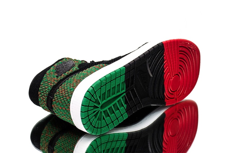 近賞 Air Jordan 1 Flyknit「Black History Month」配色鞋款