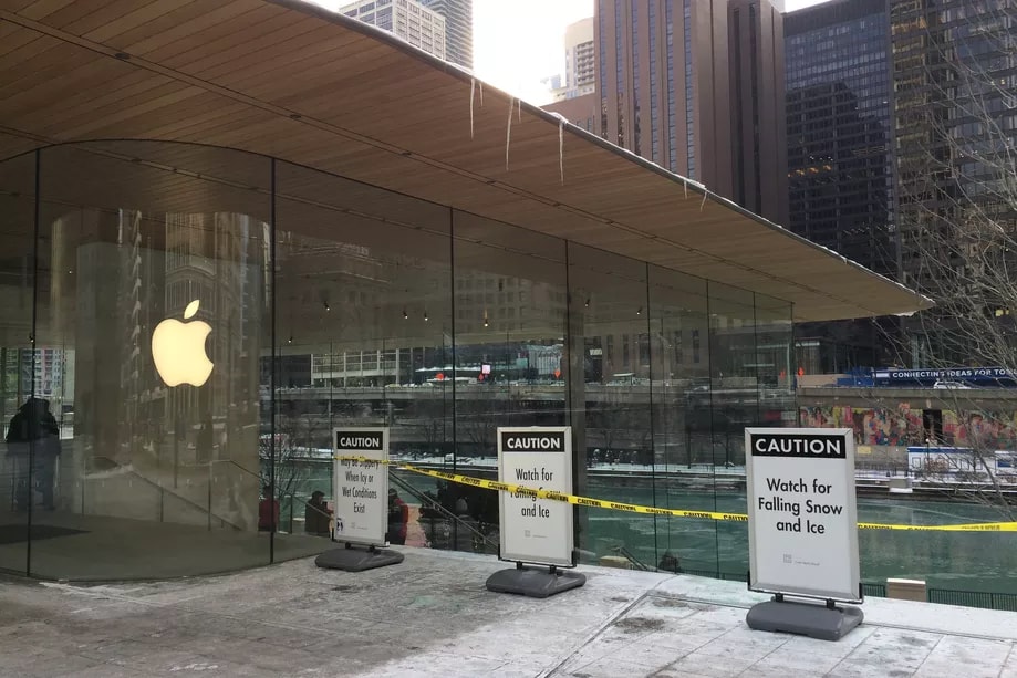 設計漏洞－美國芝加哥 Apple Store 危機驚現
