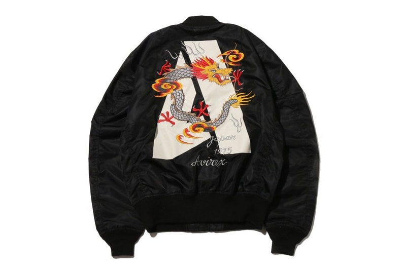 atmos LAB x Avirex 聯乘橫須賀 MA-1 夾克
