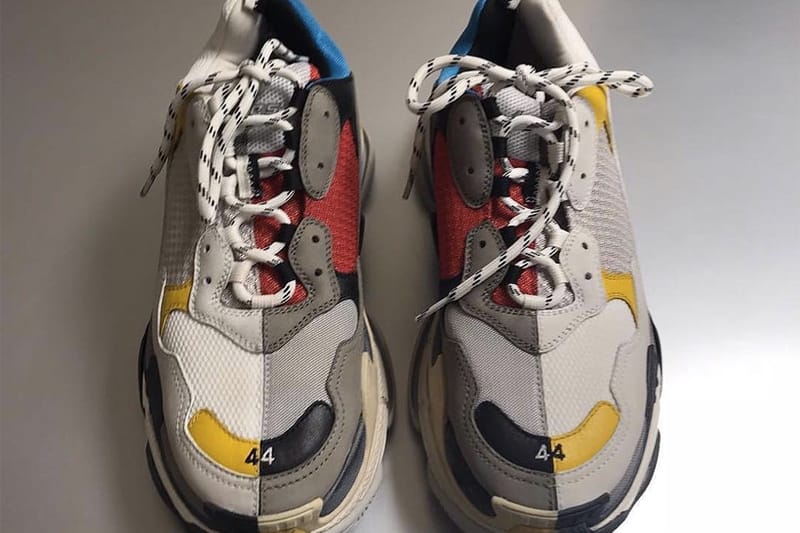 Balenciaga 或將推出全新 Triple S 拼接鞋？！