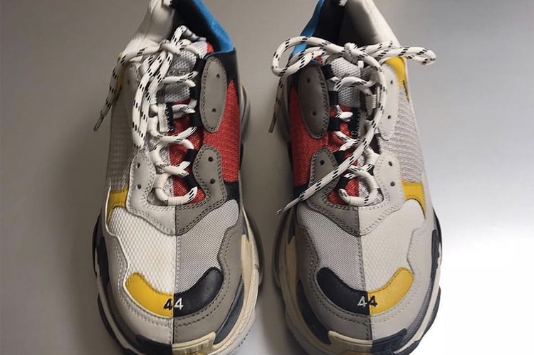 Balenciaga 或將推出全新 Triple S 拼接鞋?!