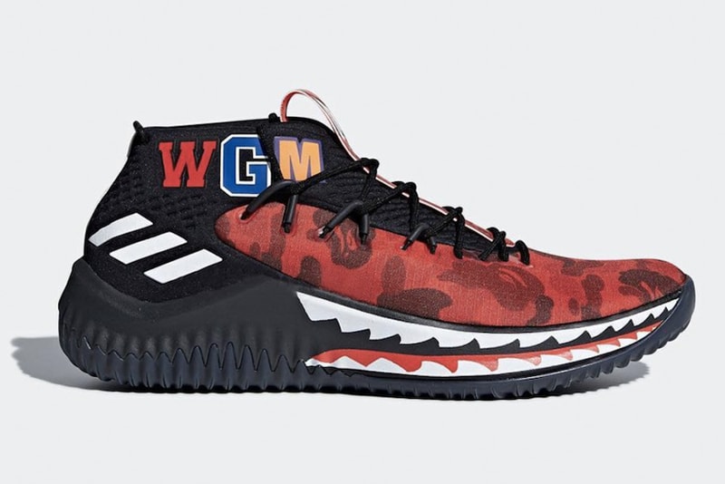 BAPE® x adidas Dame 4 親友限定聯乘配色曝光
