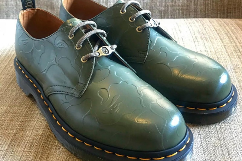 BAPE® x Dr.Martens 聯乘鞋款意外曝光？