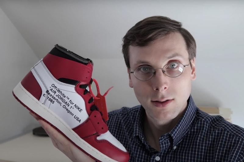 潮流書呆子 Brad Hall 示範如何著用 Virgil Abloh x Air Jordan 1 聯乘鞋款