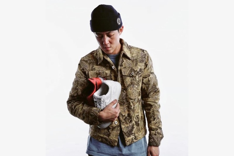 Edison Chen 陳冠希正式上腳 CLOT x Nike Air Force 1 全新聯乘鞋款