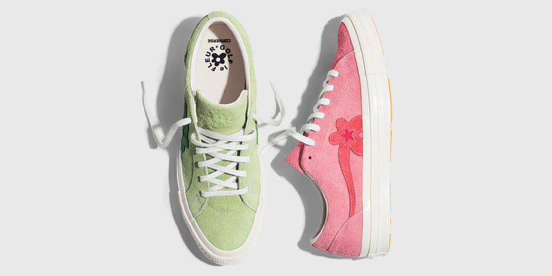 converse gold le fleur