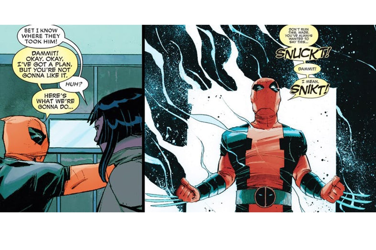 鋼爪加持！漫畫中 Deadpool 得到了 Wolverine 狼人能力