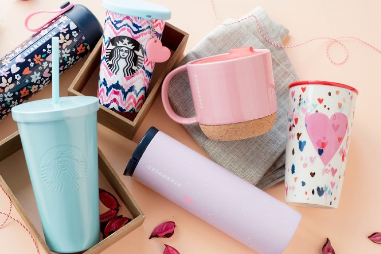 香港 Starbucks 推出全新情人節杯款系列