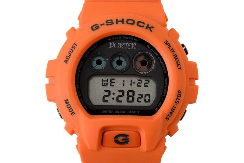PORTER x G-SHOCK 2018 年別注 DW-6900 手錶香港上架情報