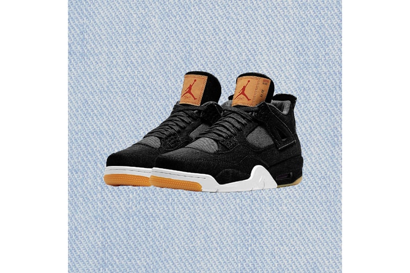 Levi's x Air Jordan 4 黑白丹寧聯乘發售日曝光？！
