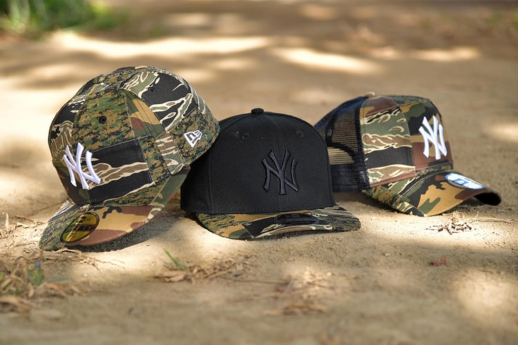 New Era 推出「Camo Patchwork」迷彩拼接帽子系列