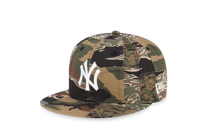 New Era 推出「Camo Patchwork」迷彩拼接帽子系列
