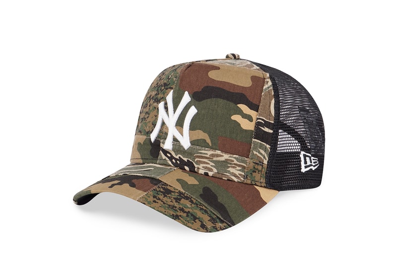New Era 推出「Camo Patchwork」迷彩拼接帽子系列