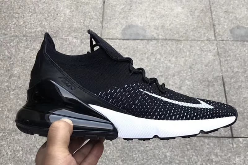 搶先預覽 Nike 全新鞋款 Air Max 270 Flyknit 黑白配色