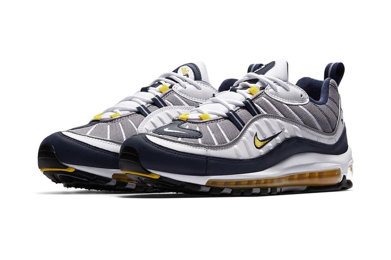 Nike 公佈 Air Max 98 OG「Gundam」與「Tour Yellow」發售日期!