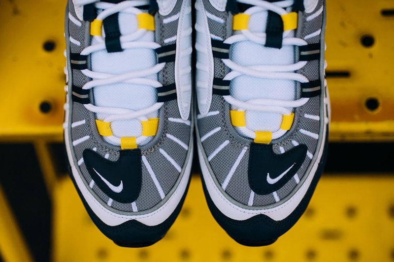 近賞 Nike Air Max 98 全新配色設計「Tour Yellow」