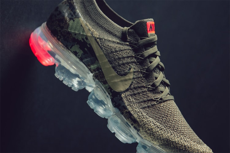 Nike Air Vapormax Flyknit「Neutral Olive」全新配色鞋款