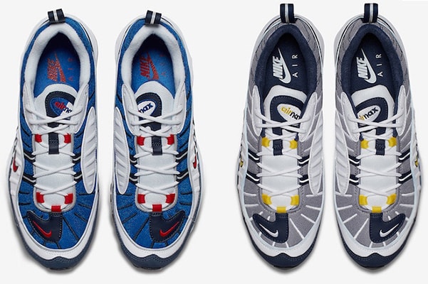 Nike 公佈 Air Max 98 OG「Gundam」與「Tour Yellow」發售日期!