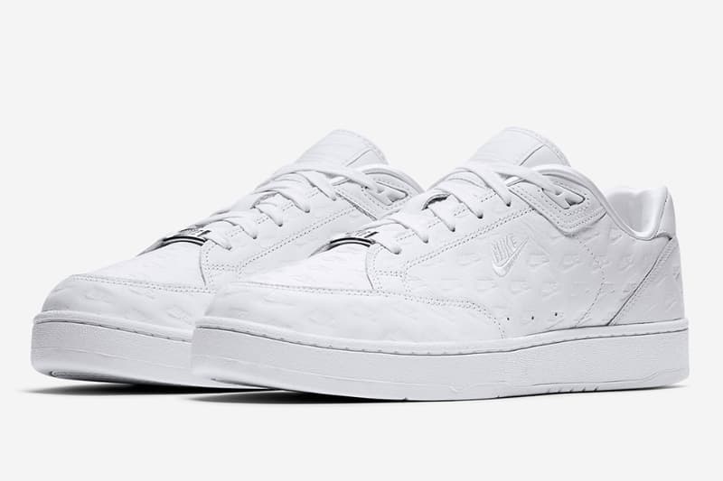Nike 經典網球鞋 Grandstand II「All-Over Logo」曝光