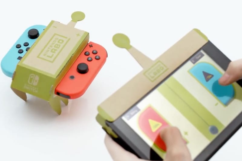 展現日本神級設計水平！Nintendo 全新推出與 Switch 合體使用之配件「Nintendo Labo」
