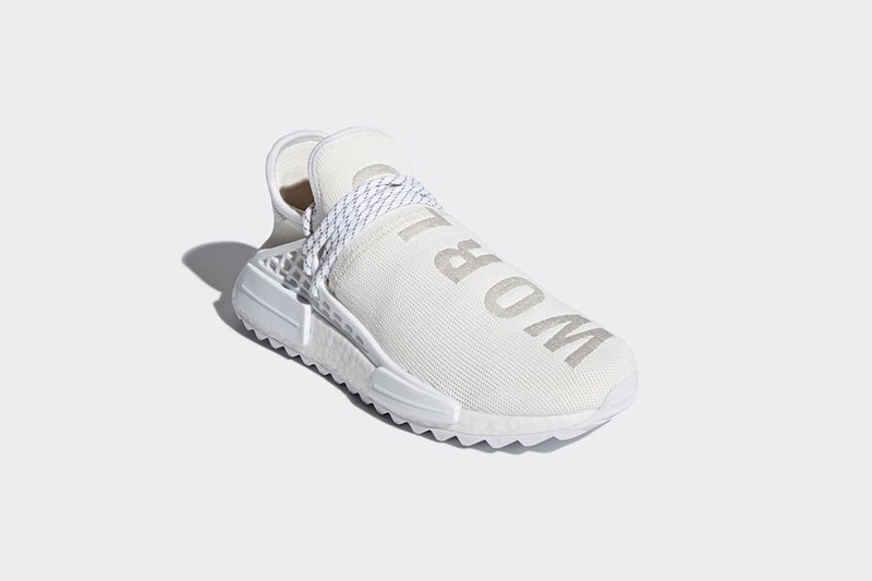 搶先預覽 Pharrell x adidas Originals Hu NMD Trail 全白配色設計