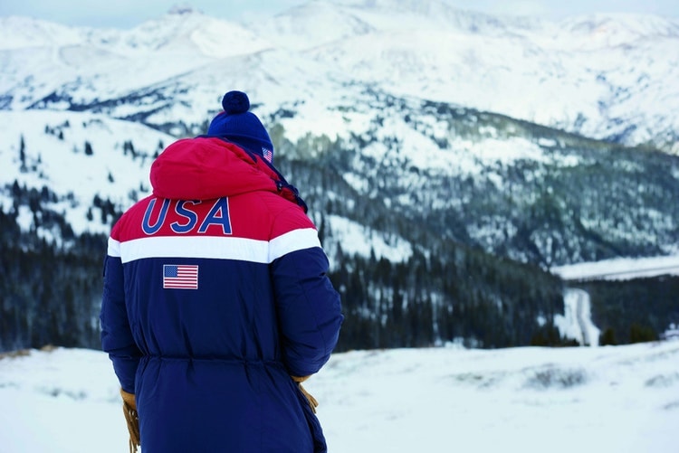 Ralph Lauren 為美國隊推出奧運會開幕專屬制服