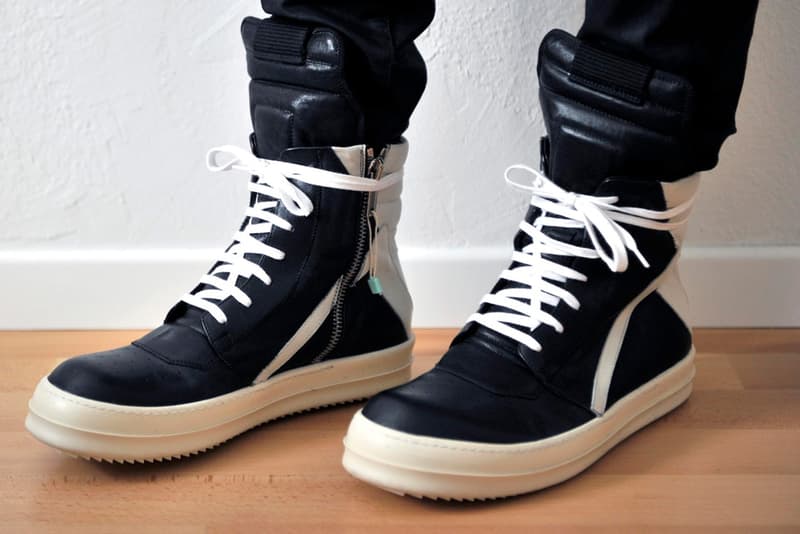 鞋迷 DIY 打造 Rick Owens Geobasket「IKEA」配色