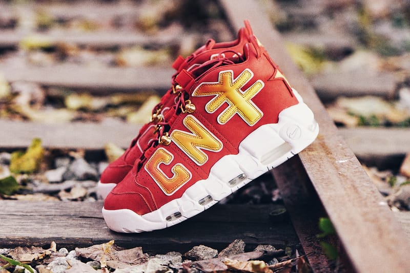 VAVA 率先著用 - The Remade 攜手 K.YEE 打造 Nike Air Uptempo「CNY」客製鞋款