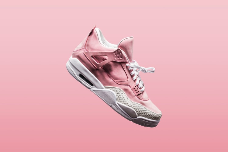 The Shoe Surgeon 打造 Air Jordan 4 「French Rose White Toe」定制配色