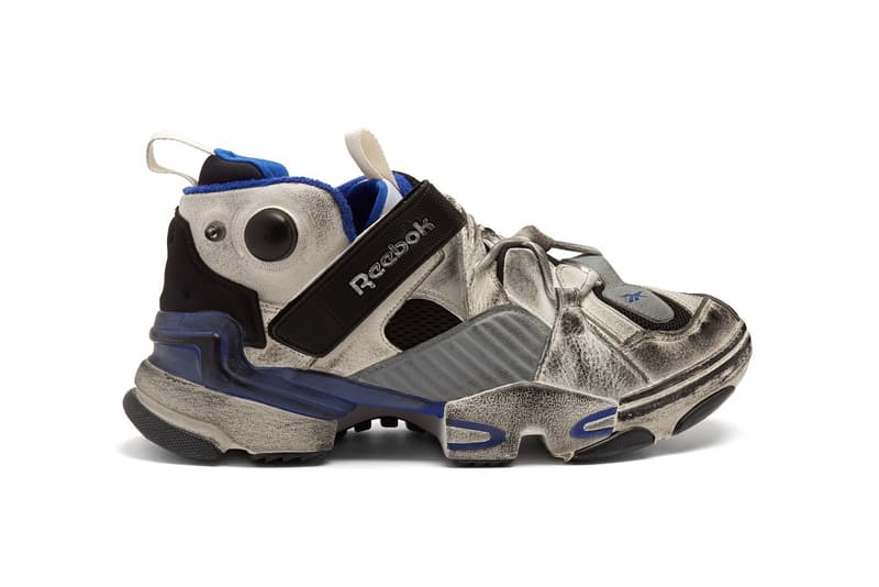 Vetements x Reebok Genetically Modified Pump 全新聯名設計上架