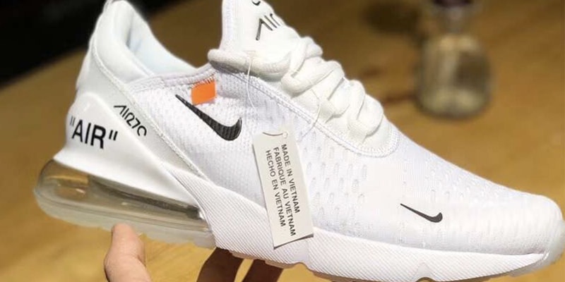 Virgil Abloh x Nike Air Max 270 聯乘鞋款搶先曝光？！