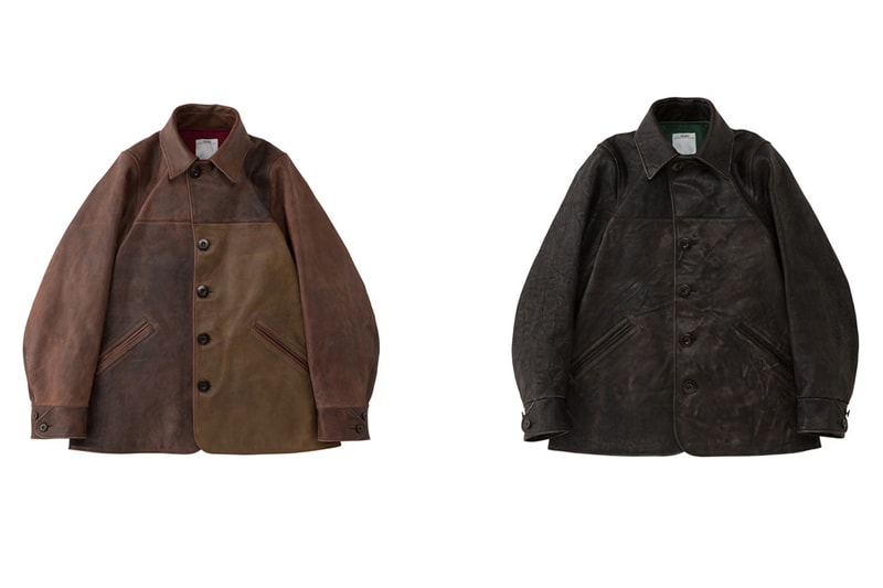 visvim 展現「Natural Paint Leather」製衣工藝 