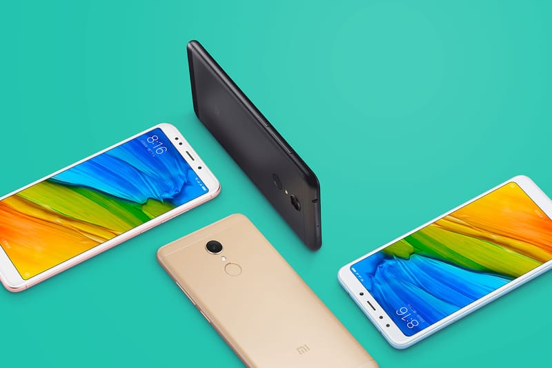 小米推出全面屏入門手機紅米 5／5 Plus