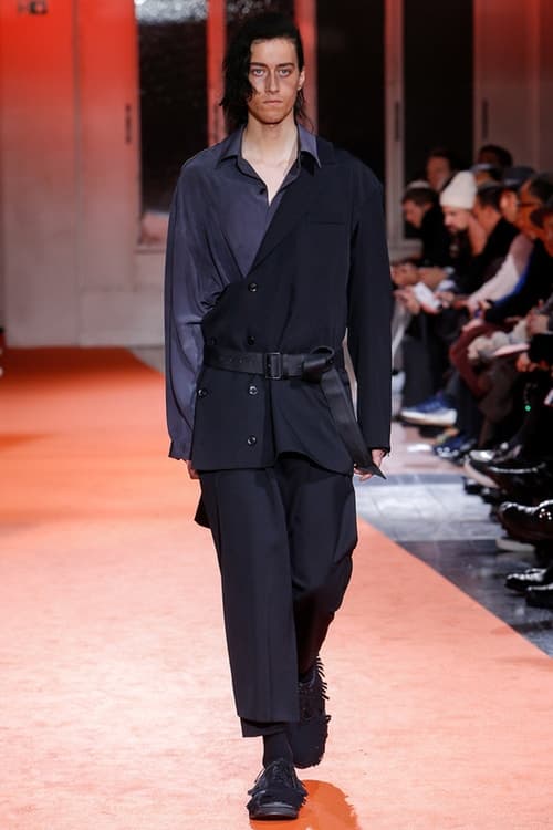 Yohji Yamamoto 2018 秋冬系列