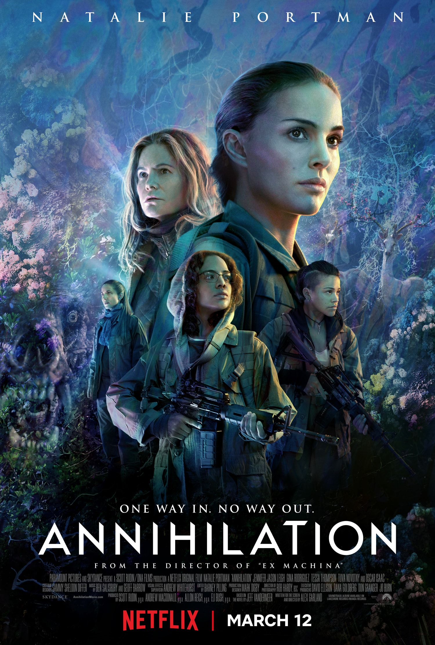 Natalie Portman 科幻驚悚新作《Annihilation》即將登陸 Netflix