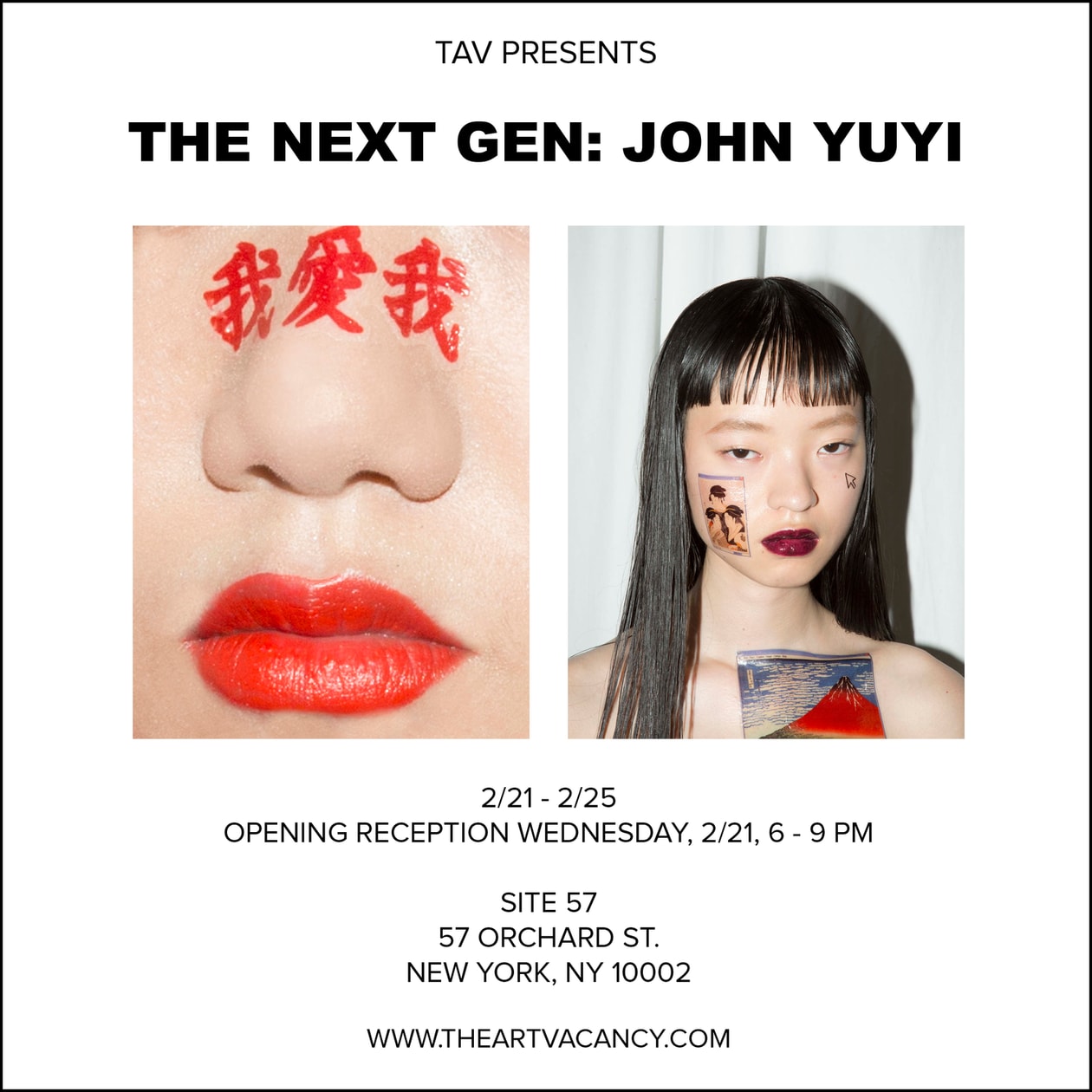 John Yuyi 首個個人展登陸紐約 The Art Vacancy