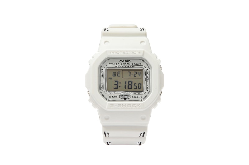 手繪文字錶盤！G-Shock x ⻑場雄別注錶款「DW-5600YU」