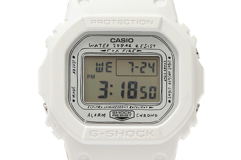 手繪文字錶盤！G-Shock x ⻑場雄別注錶款「DW-5600YU」