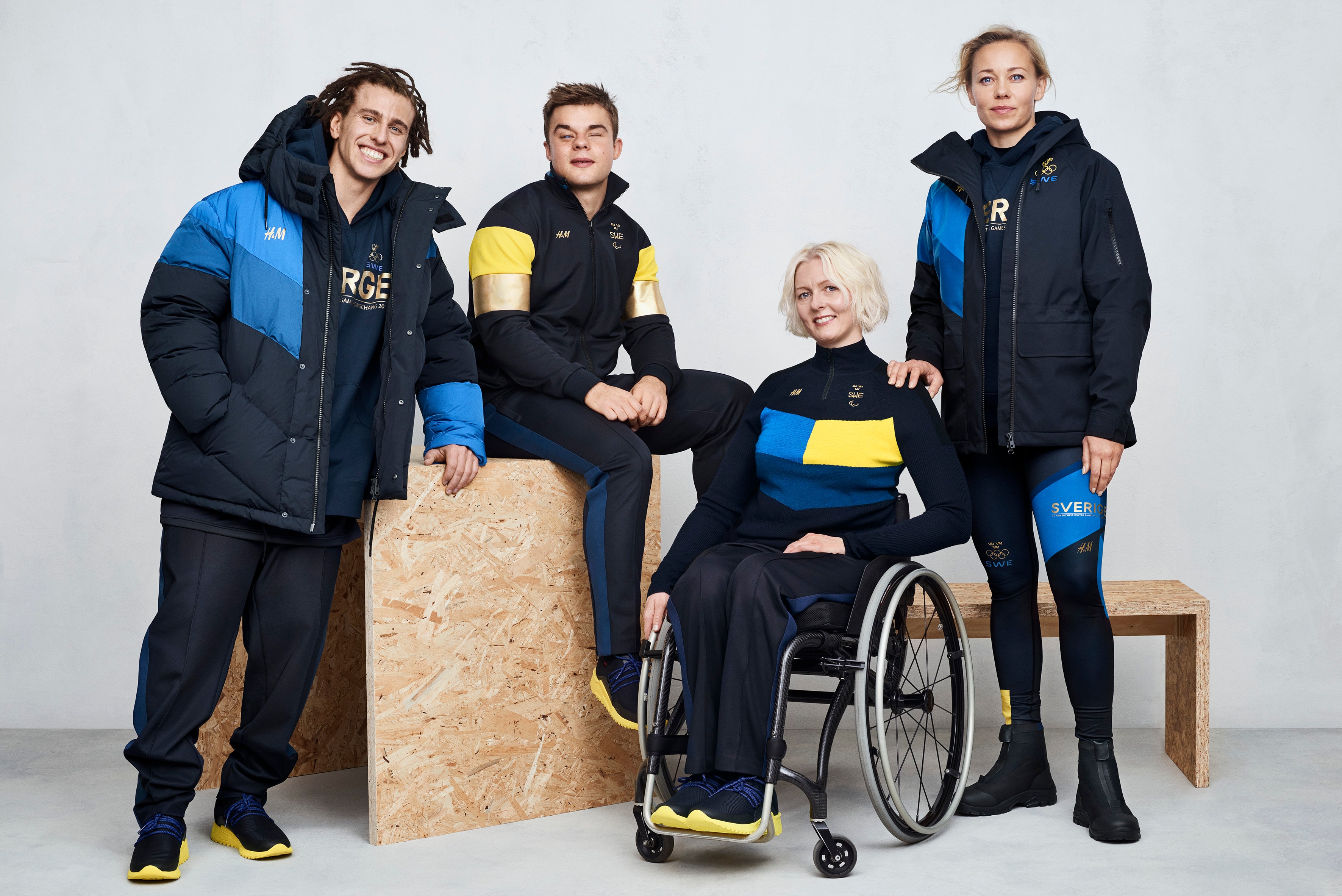 H&M 為瑞典國家隊設計冬季奧運會服飾