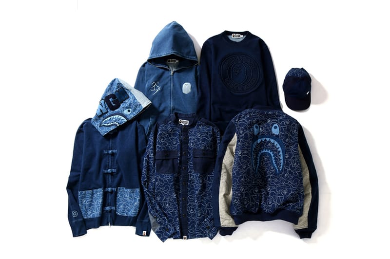 A BATHING APE® 推出新季度藍染 INDIGO 系列