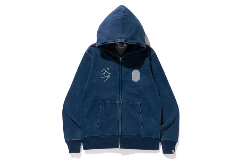 A BATHING APE® 推出新季度藍染 INDIGO Collection