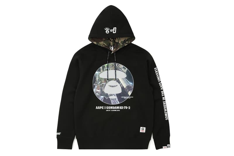 AAPE BY A BATHING APE® x GUNDAM 最新聯名系列完整現身