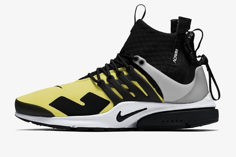 ACRONYM x Nike Air Presto Mid 聯乘鞋款將再度發售？