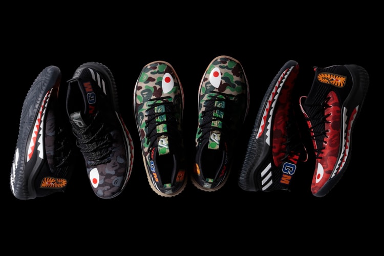 adidas by BAPE® Damian Lillard 4 聯乘鞋款香港區發售情報