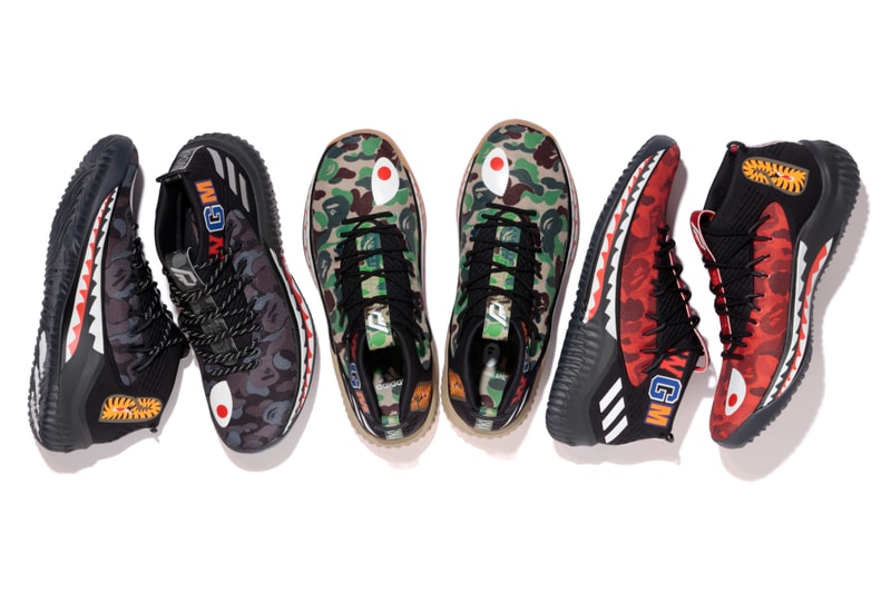 adidas by BAPE® Damian Lillard 4 聯乘鞋款香港區發售情報