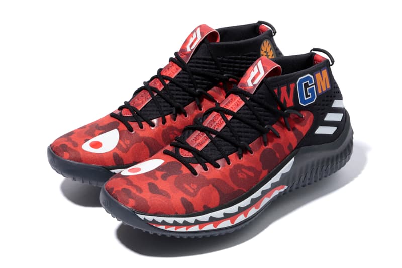 adidas by BAPE® Damian Lillard 4 聯乘鞋款香港區發售情報