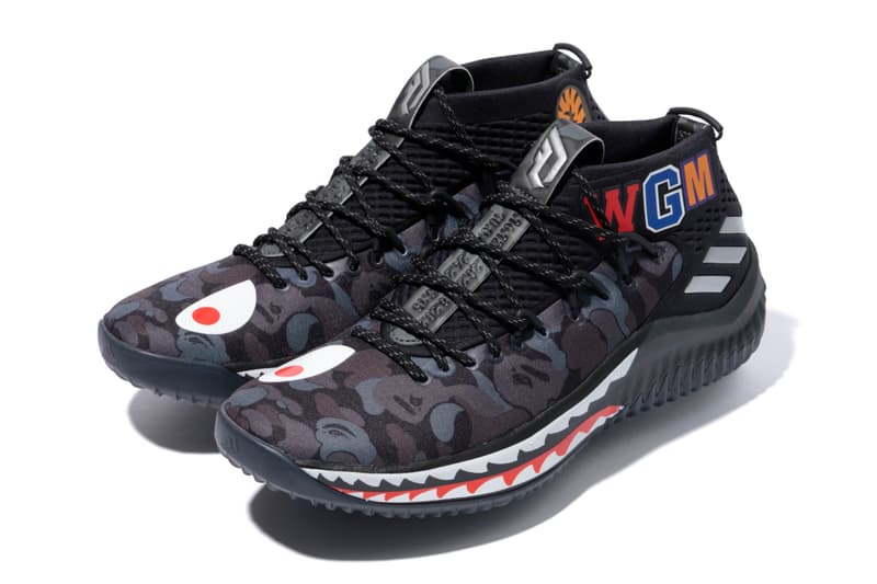 adidas by BAPE® Damian Lillard 4 聯乘鞋款香港區發售情報