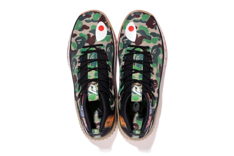 adidas by BAPE® Damian Lillard 4 聯乘鞋款香港區發售情報