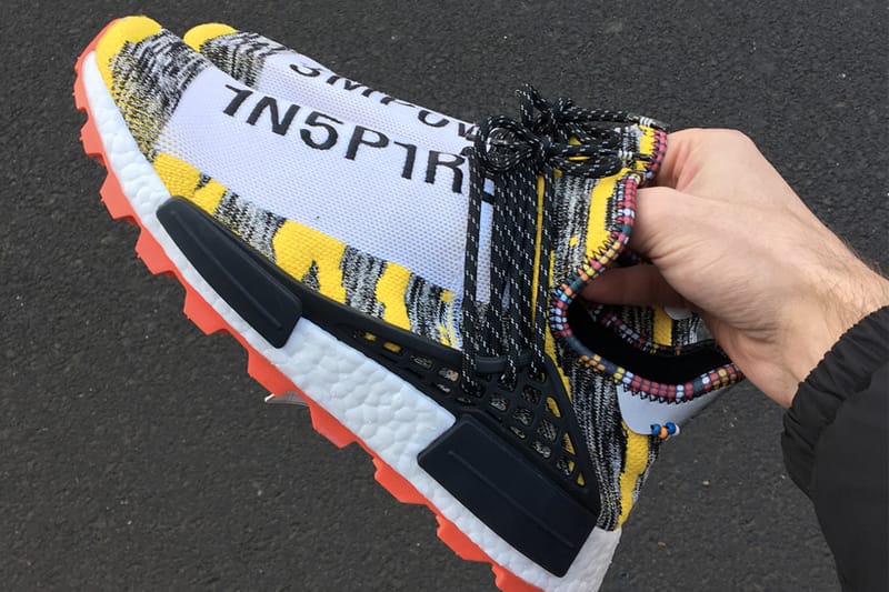 Pharrell x adidas Originals Hu NMD 全新「Afro」實鞋圖輯曝光